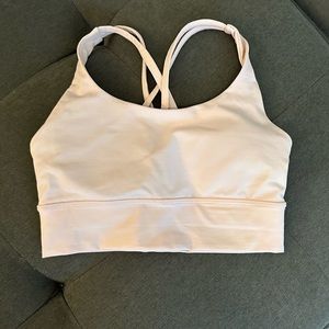 Lululemon energy bra light pink size 4 EUC